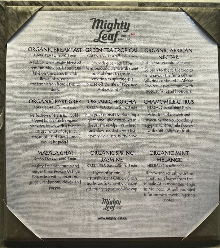 Mighty Leaf Nine Unit Presentation Book