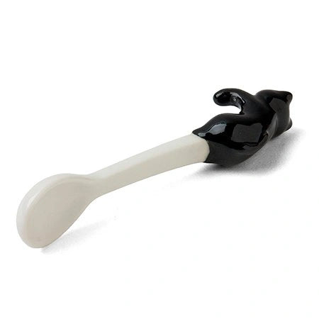 Cat Hanging Spoon - Black