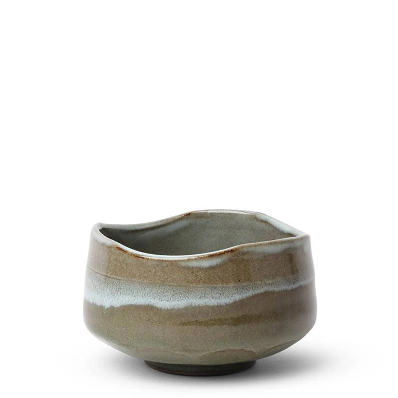 Matcha Tea Bowl: Chawan: Forest Mist