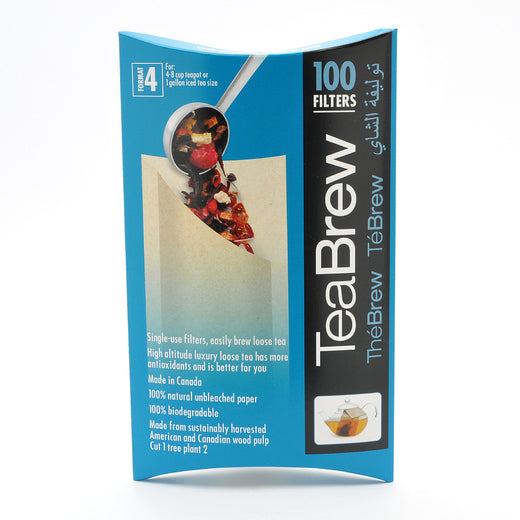 Tea Brew Paper Filters, Loose Leaf Tea.