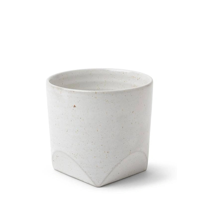 Tea Cup, Faceted White Rock