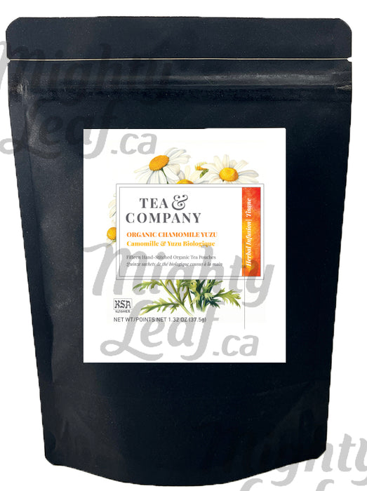 Organic Chamomile Yuzu 15-Ct. Tea Bags