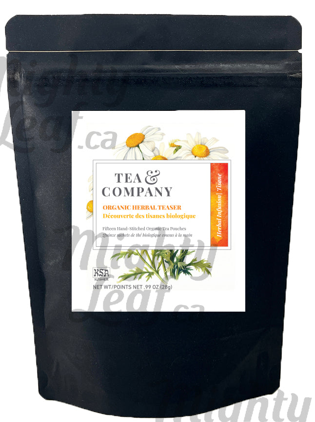 Organic herbal teas