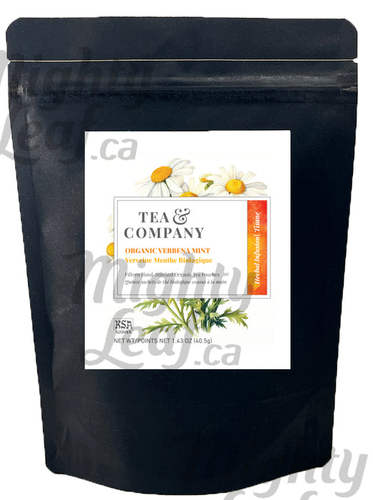 Organic Verbena Mint 15-Ct. Tea Bags