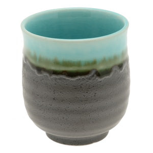 Tea Cup Turquoise Sky