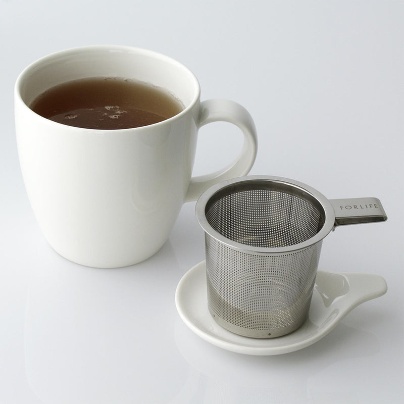 Hook Handle Tea Infuser & Dish Set