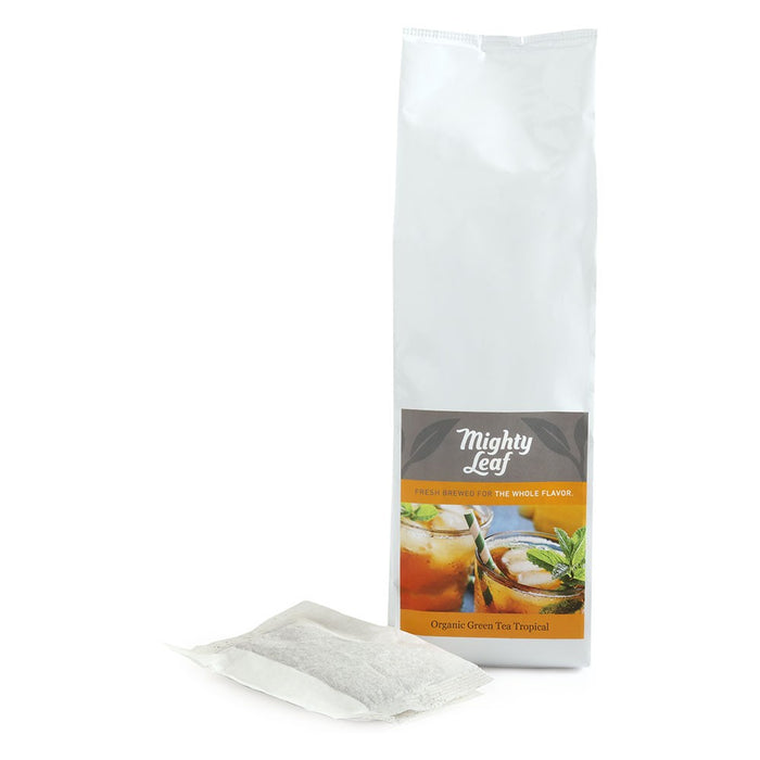 Organic Green Tea Tropical - Gallon Iced Tea - 10 Pouches