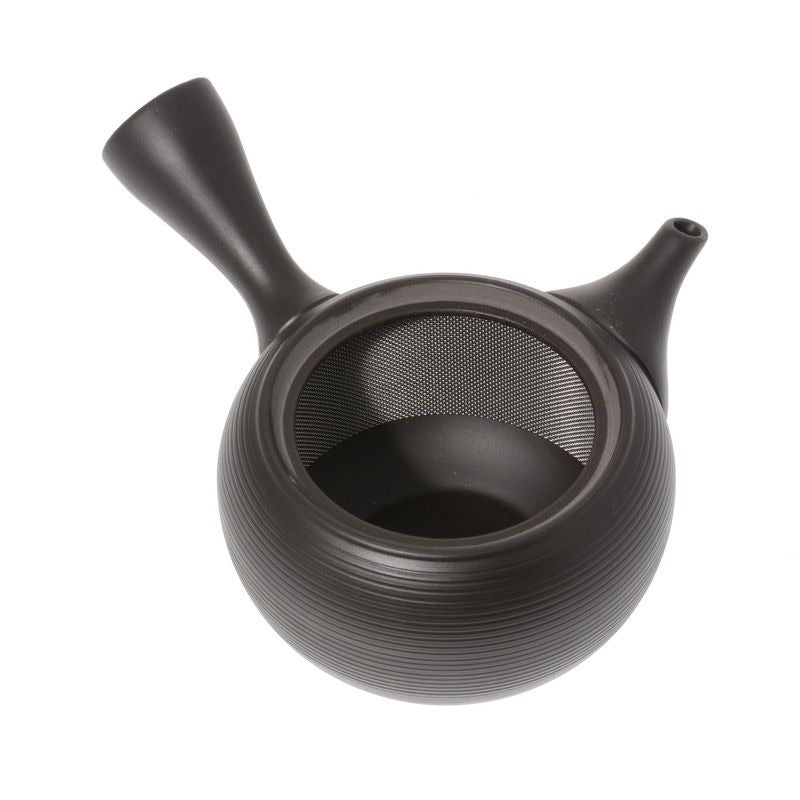 Tea Pot, Kyusu Tokoname Kuro Maru Sendan (15.5 ounces)
