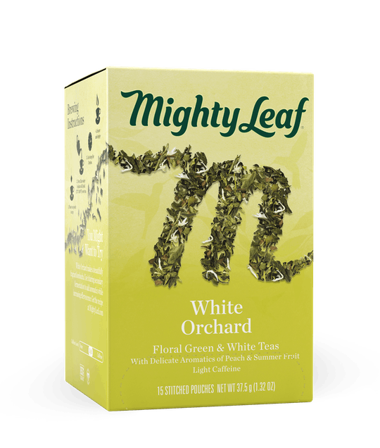 White Orchard Tea 15 Pouch Box